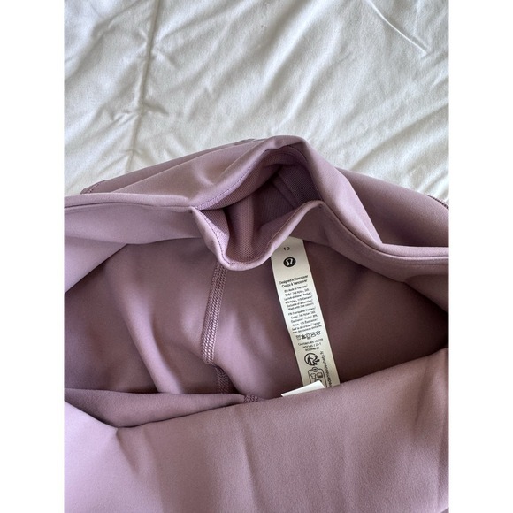 New Lululemon Size 10 Wunder Under SmoothCover High-Rise Tight 25" Lavender Lux - Picture 6 of 11